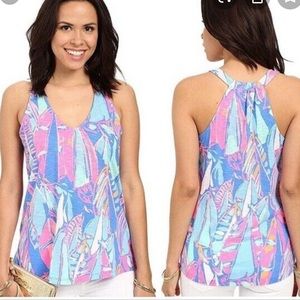 Lilly Pulitzer Minka Racerback Tank, women’s small